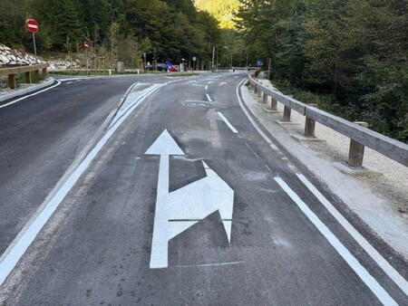 PROMETNI REŽIM Z ZAPORNICAMI NA BOVŠKI STRANI 