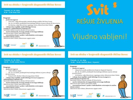 VABILO K SODELOVANJU V PROGRAMU SVIT