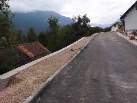 UREDITEV KOMUNALNE INFRASTRUKTURE IN CESTE KLANC 3