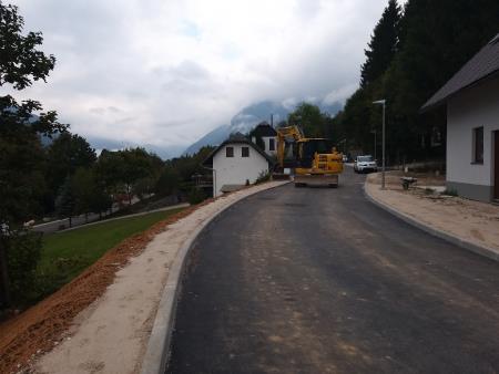 UREDITEV KOMUNALNE INFRASTRUKTURE IN CESTE KLANC 6