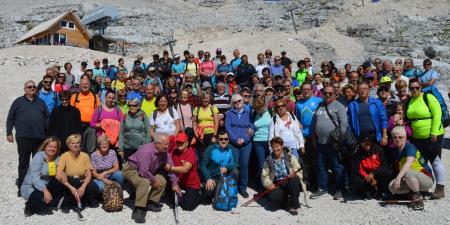 SREČANJE SLEPIH IN SLABOVIDNIH IZ VSE SLOVENIJE NA KANINU 7