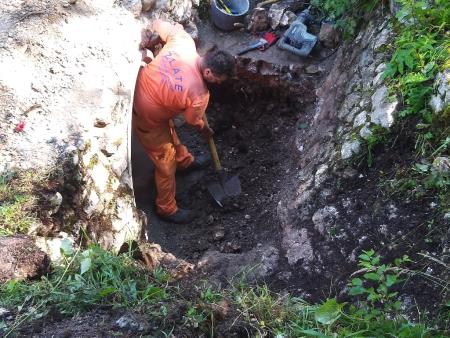 ZAKLJUČNA DELA NA PREPUSTU NA CESTI VAS NA SKALI 3