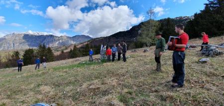 POLAGANJE VENCEV PADLIM NA PLANINI GOLOBAR 18