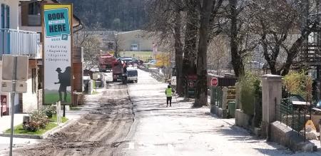 ZAČETEK UREDITVE VZHODNE VPADNICE V BOVEC 4