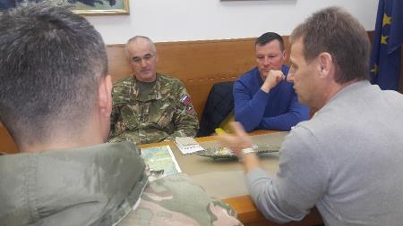 OBVESTILO O USPOSABLJANJU SLOVENSKE VOJSKE NA BOVŠKEM 2