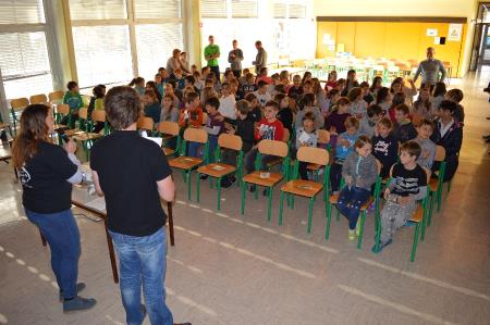 OSNOVNA ŠOLA BOVEC PREJELA CERTIFIKAT BIOSFERNEGA OBMOČJA JULIJSKE ALPE 1