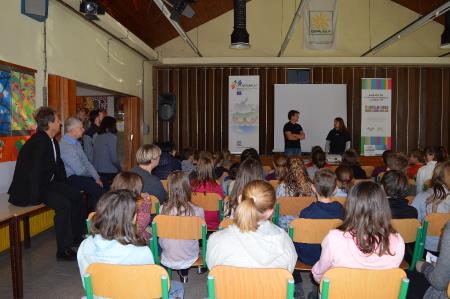 OSNOVNA ŠOLA BOVEC PREJELA CERTIFIKAT BIOSFERNEGA OBMOČJA JULIJSKE ALPE 8