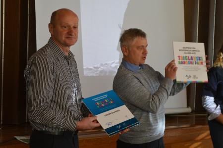 OSNOVNA ŠOLA BOVEC PREJELA CERTIFIKAT BIOSFERNEGA OBMOČJA JULIJSKE ALPE 14