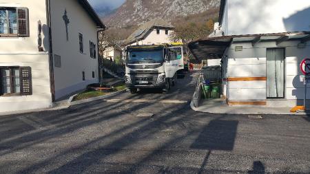 UREDITEV ULIC PRI POŠTI IN PROTI KLANCU 10