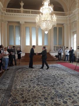 OBČINA BOVEC IN KS SOČA TRENTA PREJEMNICI LISTIN O ČASTNEM POKROVITELJSTVU 9