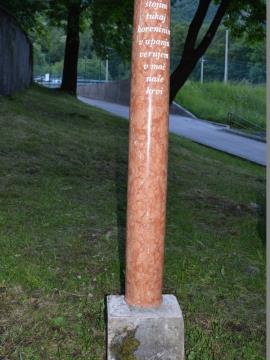 ODKRILI SPOMINSKO OBELEŽJE VSEM TRPEČIM Z BOVŠKEGA V 1. SVETOVNI VOJNI 22