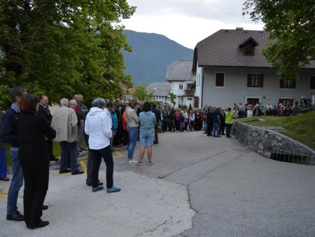 ODKRILI SPOMINSKO OBELEŽJE VSEM TRPEČIM Z BOVŠKEGA V 1. SVETOVNI VOJNI 23