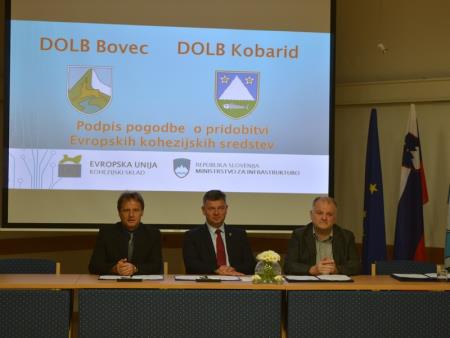 PODPIS POGODBE ZA DODELITEV NEPOVRATNIH EVROPSKIH KOHEZIJSKIH SREDSTEV 5