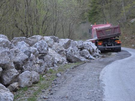 OBVESTILO O ZAČETKU DEL NA CESTI ČEZSOČA-JABLANCA 5
