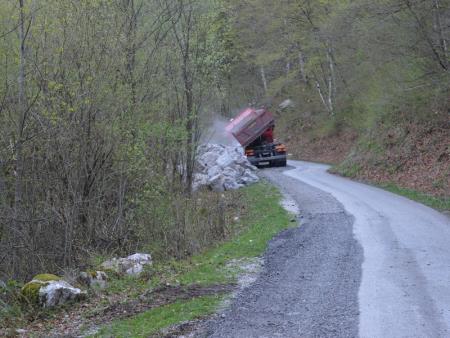 OBVESTILO O ZAČETKU DEL NA CESTI ČEZSOČA-JABLANCA 6