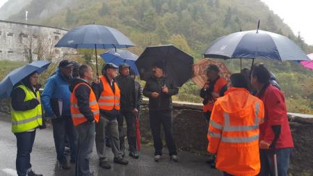 OBETA SE UREDITEV CESTNEGA ODSEKA KLUŽE 2